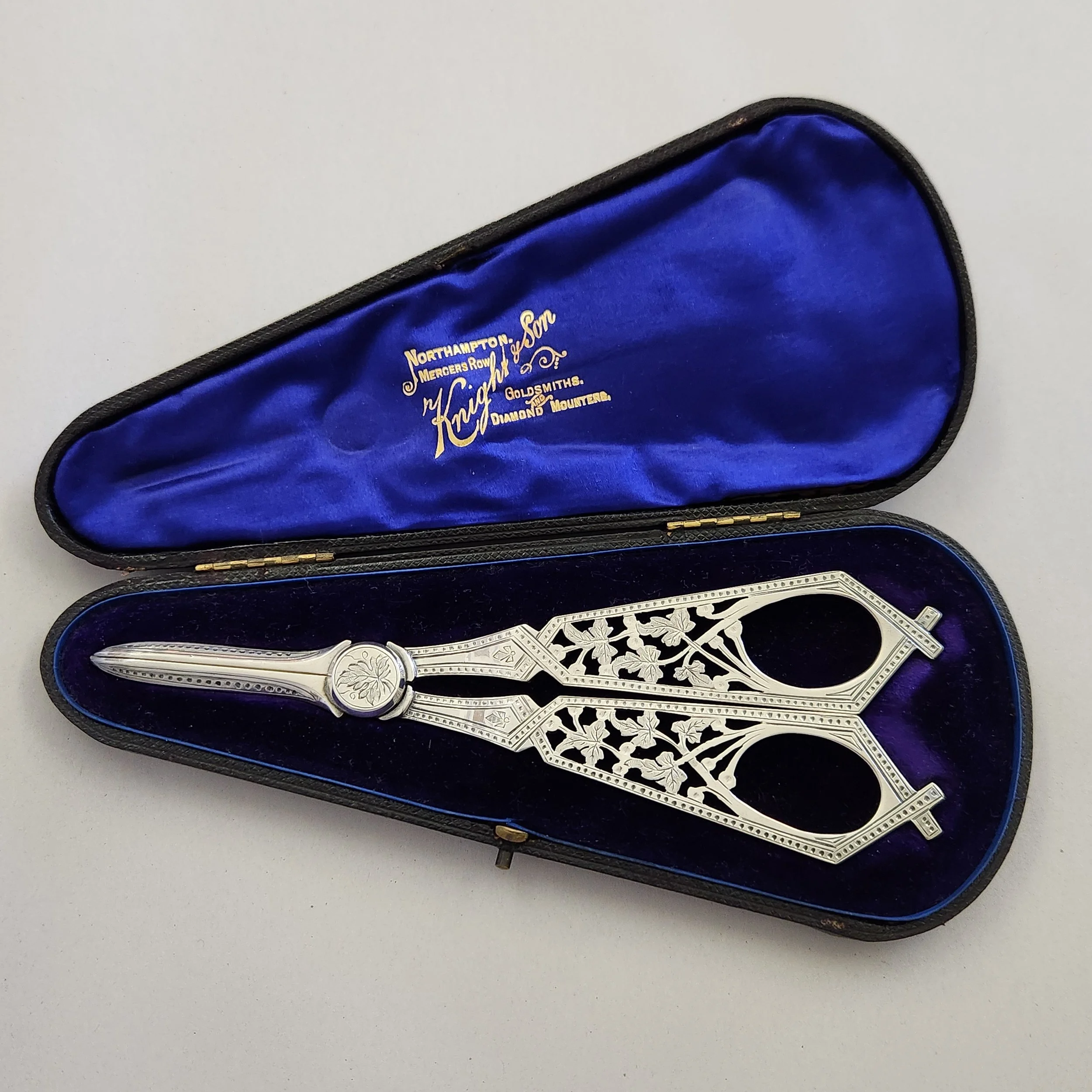 William Hutton & Son Antique Grape Scissors — Magnolia Vintage Company